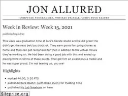 Sites similar to jonallured.com