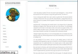 Sites similar to jonas-kyratzes.net