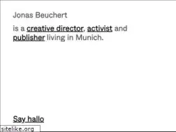 Sites similar to jonasbeuchert.com