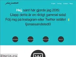 Sites similar to jonassandstedt.se