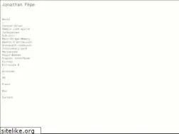 Sites similar to jonathan-pepe.com