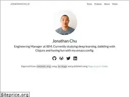 Sites similar to jonathanchu.is