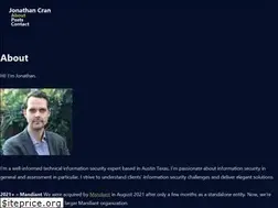 Sites similar to jonathancran.com