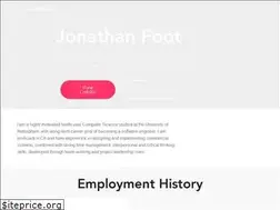 Sites similar to jonathanfoot.com