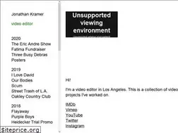 Sites similar to jonathankramer.net