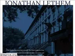 Sites similar to jonathanlethem.com