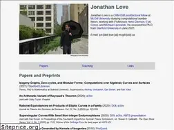 Sites similar to jonathanlove.info
