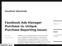 Sites similar to jonathanwanchalk.com