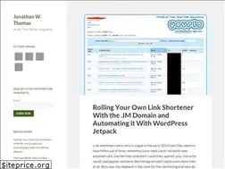 Sites similar to jonathanwthomas.net