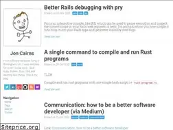 Sites similar to joncairns.com