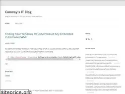 Sites similar to jonconwayuk.wordpress.com