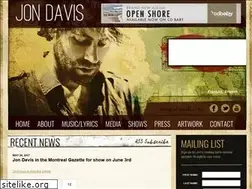 Sites similar to jondavismusic.ca