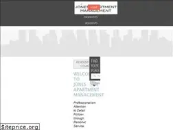 Sites similar to jonesaptmgmt.com