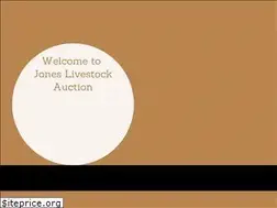 Sites similar to joneslivestockauction.com