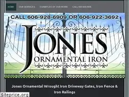 Sites similar to jonesornamentaliron.com