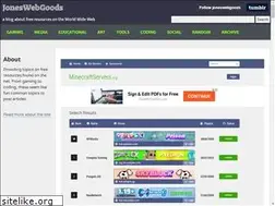 Sites similar to joneswebgoods.com