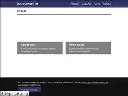 Sites similar to jonhaworth.com