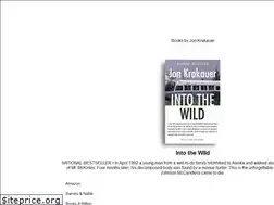 Sites similar to jonkrakauer.com