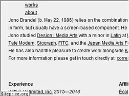 Sites similar to jonobr1.com