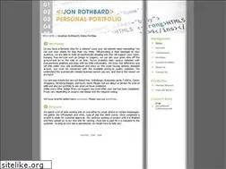 Sites similar to jonrothbard.com
