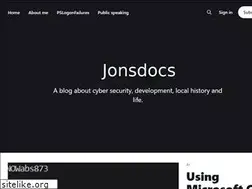Sites similar to jonsdocs.org.uk