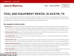 Sites similar to jonsrental.com