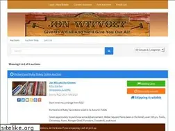 Sites similar to jonwitvoetauctioneer.com