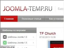 Sites similar to joomla-temp.ru