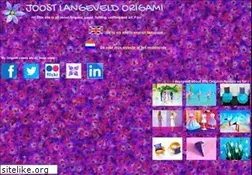 Sites similar to joostlangeveldorigami.nl