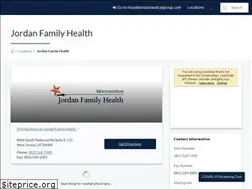 Sites similar to jordanfamilyhealth.com