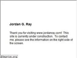 Sites similar to jordanray.com