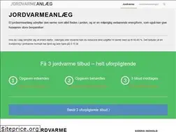 Sites similar to jordvarmeanlaeg.dk
