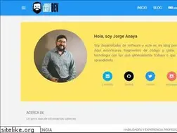 Sites similar to jorgeanaya.dev