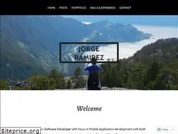 Sites similar to jorgearamirez.wordpress.com