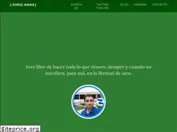 Sites similar to jorgearias.cl