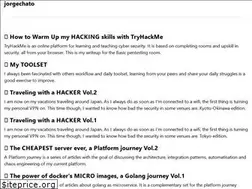 Sites similar to jorgechato.com