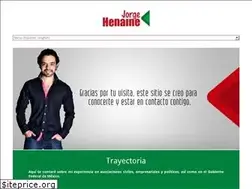 Sites similar to jorgehenaine.com