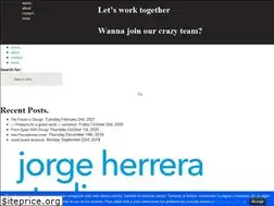 Sites similar to jorgeherrera.es
