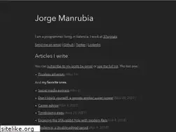 Sites similar to jorgemanrubia.com