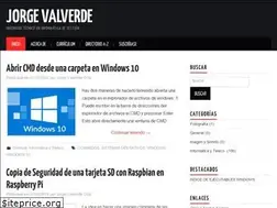 Sites similar to jorgevalverde.com