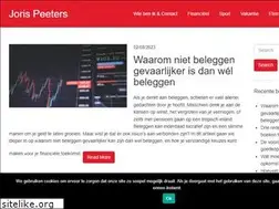 Sites similar to jorispeeters.net