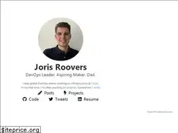 Sites similar to jorisroovers.com