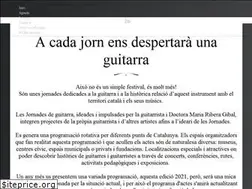Sites similar to jornadesdeguitarra.cat