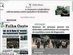Sites similar to jornalfolhaoeste.com.br