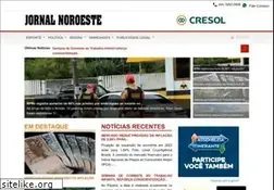 Sites similar to jornalnoroeste.com