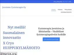Sites similar to joroistenfysioterapia.fi