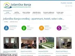 Sites similar to josanickabanjasmestaj.com