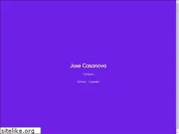 Sites similar to josecasanova.com