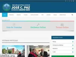 Sites similar to josecpaz.gob.ar