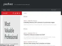 Sites similar to josedbaez.com